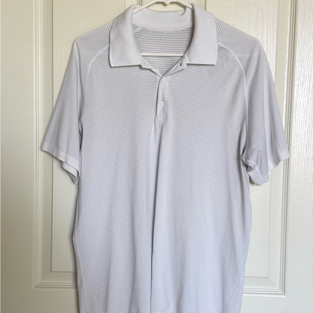 lululemon athletica White Polo Shirt